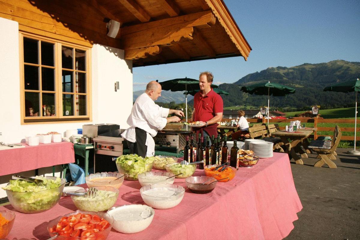 קיצביהל Hotel Hubertus Mit Erlebnislandgasthof Reitherwirt מראה חיצוני תמונה